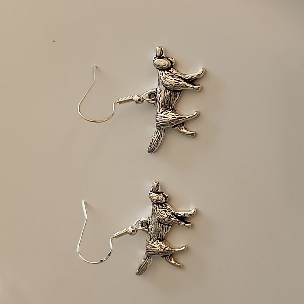 POINTER/Setter Earrings 925S Post ER